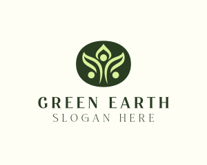 Leaf People Environmental Action logo design