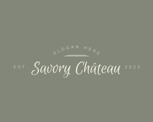 Classy Cursive Business logo design