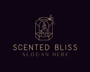 Handmade Scented Candle logo design