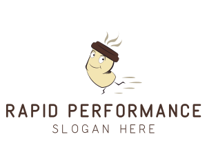 Coffee Cup Cartoon logo