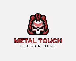 Skull Hardcore Metal Band logo