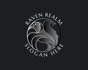 Hawk Raven Bird logo