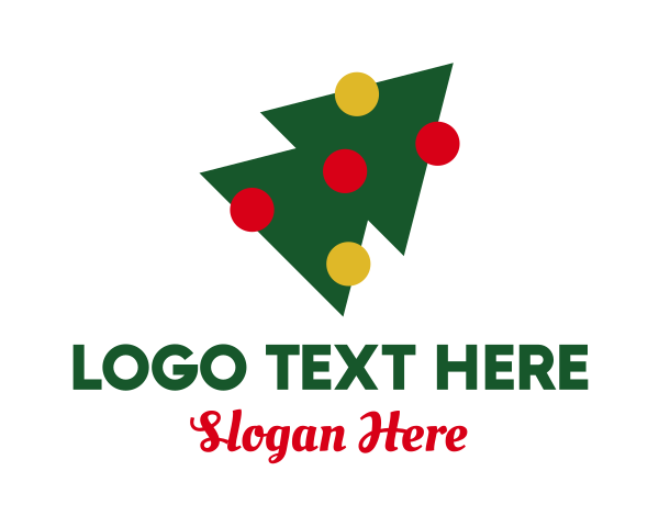 Christmas Tree logo example 3