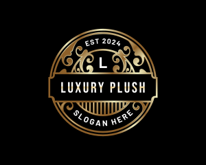 Luxury Floral Jewelry logo design