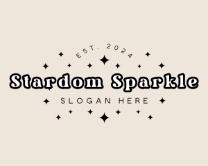 Astral Stardust Sparkle logo design