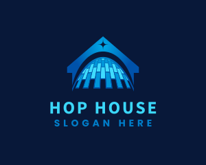 House Tile Flooring logo design