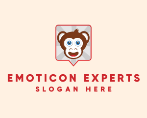 Monkey Chat Bubble logo