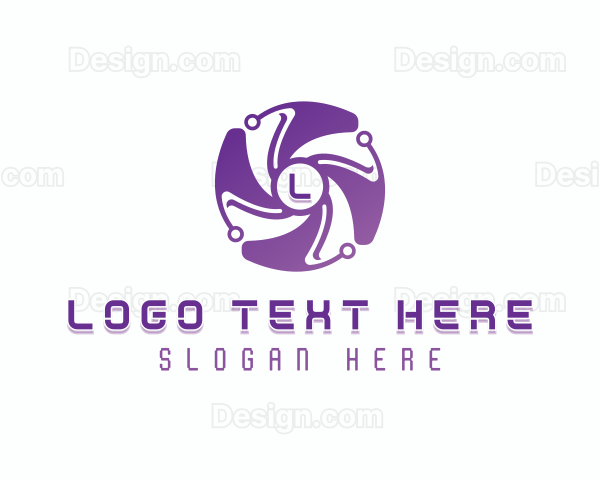 Tech Developer Software Logo