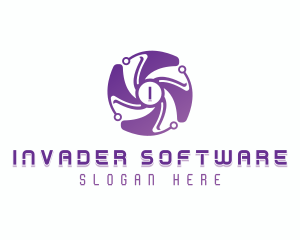 Tech Developer Software logo design