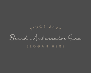 Elegant Brand Company logo design