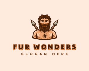 Primitive Caveman Spear logo