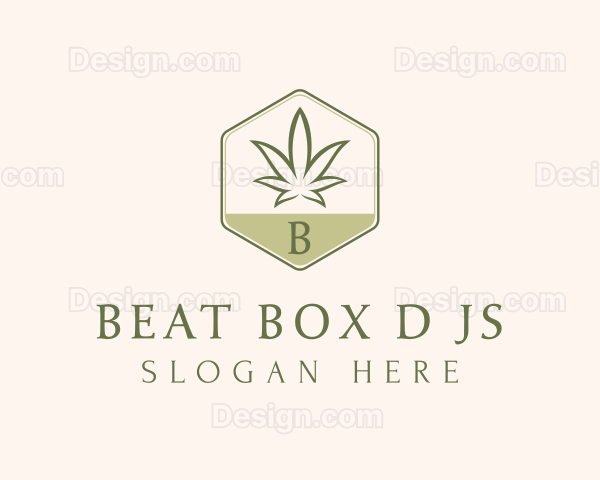 Marijuana Herbal Medicine Logo