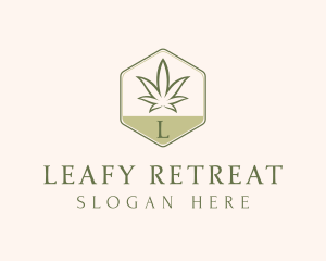 Marijuana Herbal Medicine logo design