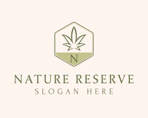 Marijuana Herbal Medicine logo design