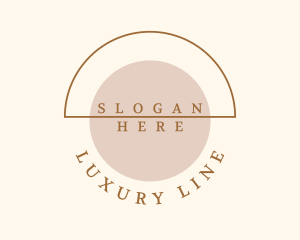 Luxury Fashion Salon logo design