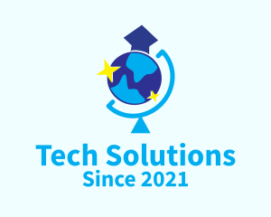 Global Graduation Cap logo