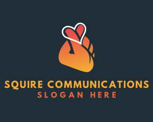 Finger Heart Charity logo design