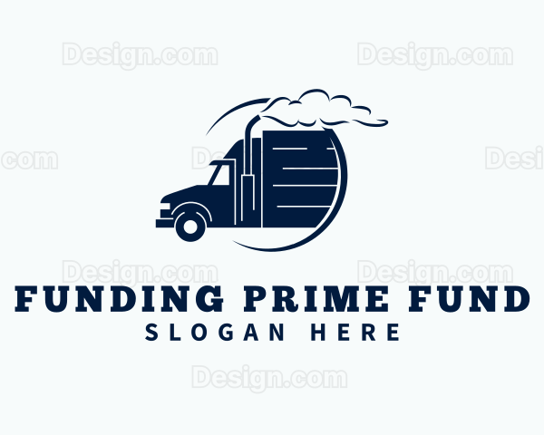 Cargo Truck Vehicle Logo