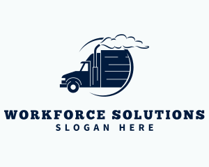 Cargo Truck Vehicle Logo