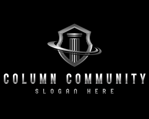 Column Shield Pillar logo
