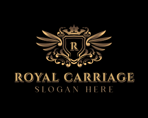 Premium Royal Crest logo design