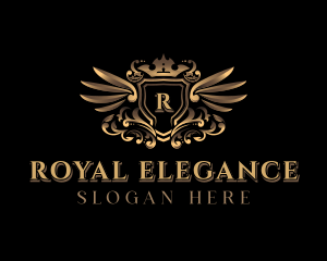 Premium Royal Crest logo design