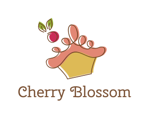 Sweet Cherry Cupcake logo