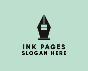 Ink Pen Window  logo design