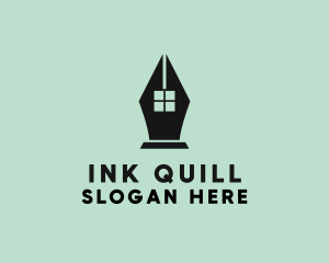 Ink Pen Window  logo design