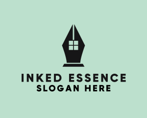 Ink Pen Window  logo design