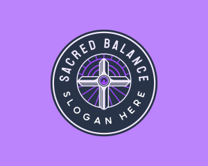 Holy Sacred Cross   logo design