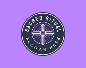 Holy Sacred Cross   logo design