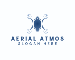 Drone Aerial Photographer logo design