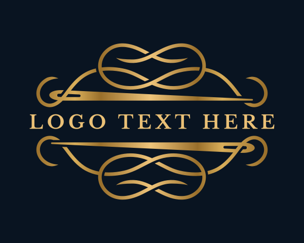 Luxury Sewing Needle Craft logo