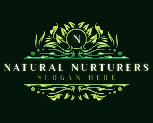 Natural Leaf Vines logo design