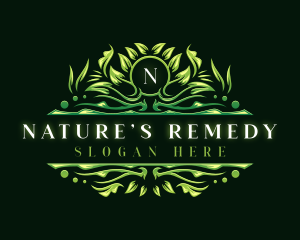 Natural Leaf Vines logo design