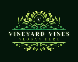 Natural Leaf Vines logo design