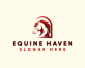 Wild Equine Horse logo design