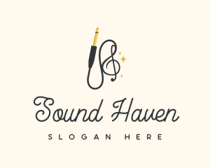 Audio Musical Note logo