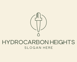 Essential Oil Dropper logo