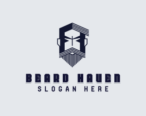 Beard Man Barbershop logo