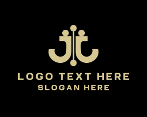 Luxury Jewelry Letter J logo