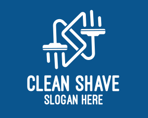 Squeegee Cleaning Company  logo design