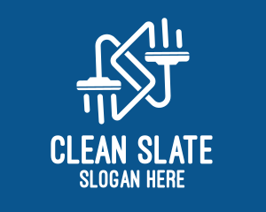 Squeegee Cleaning Company  logo design