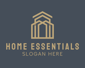 Modern Homes Real Estate  logo design