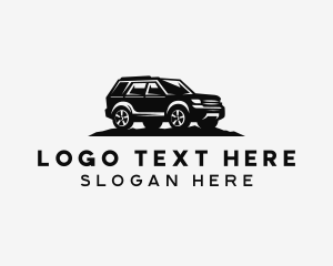 SUV Transportation Car Logo