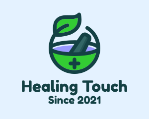 Traditional Medicine Tools logo design