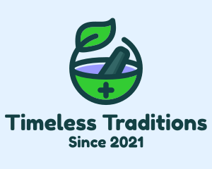 Traditional Medicine Tools logo design