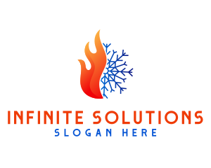 Snowflake Fire Thermal logo