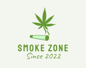 Medical Marijuana Smoke  logo design